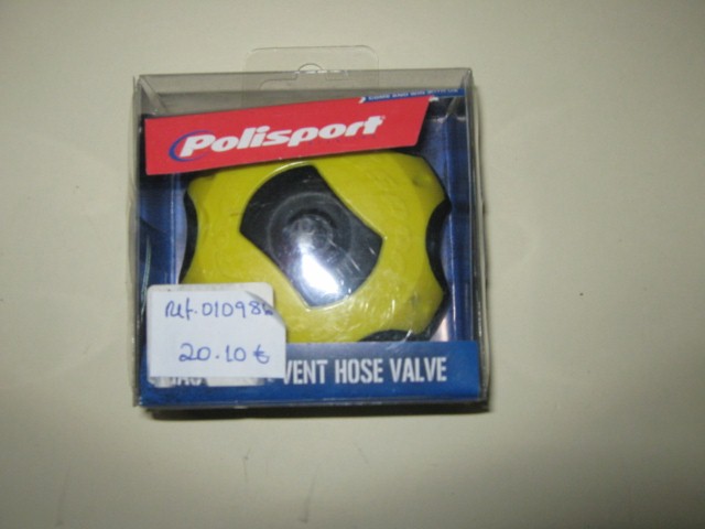 Gas Cap + vent hose valve Polisport